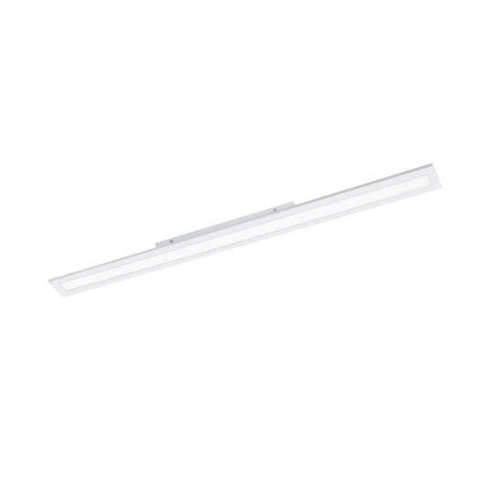 Eglo LED Deckenleuchte Salobrena-Z Smart dimmbar 33,5W CCT warm-/tageslichtweiss 2700-6500K Zigbee Weiss Aluminium 120x10cm 900048