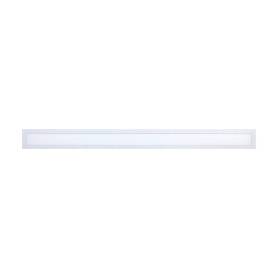 Eglo LED Deckenleuchte Salobrena-Z Smart dimmbar 33,5W CCT warm-/tageslichtweiss 2700-6500K Zigbee Weiss Aluminium 120x10cm 900048