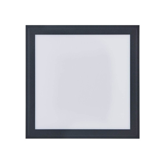 Eglo LED Deckenleuchte Salobrena-Z Smart dimmbar 15,3W CCT warm-/tageslichtweiss 2700-6500K Zigbee Schwarz Aluminium 30x30cm 900049