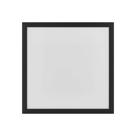 Eglo LED Deckenleuchte Salobrena-Z Smart dimmbar 21,5W CCT warm-/tageslichtweiss 2700-6500K Zigbee Schwarz Aluminium 45x45cm 900051