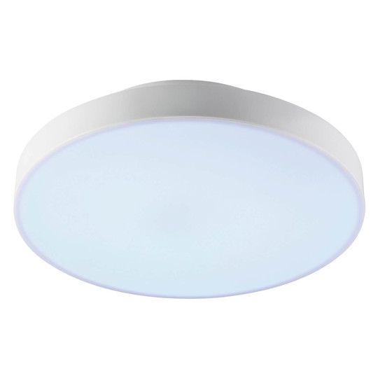 Eglo LED Deckenleuchte Turcona-Z Smart dimmbar 15,7W RGB CCT warm-/tageslichtweiss 2700-6500K Zigbee Weiss Stahl Aluminium Ø30cm 900054