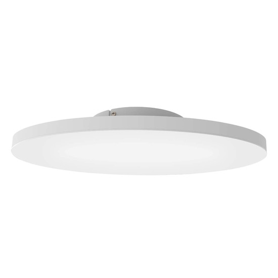 Eglo LED Deckenleuchte Turcona-Z Smart dimmbar 34,2W RGB CCT warm-/tageslichtweiss 2700-6500K Zigbee Weiss Stahl Aluminium Ø60cm 900056