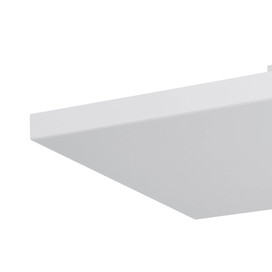 Eglo LED Deckenleuchte Turcona-Z Smart 3-flammig dimmbar 3x 10,6W RGB CCT warm-/tageslichtweiss 2700-6500K Zigbee Weiss Stahl Aluminium 120x30cm 900061