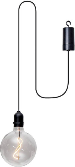 Eglo 900208 VIGNANELLO LED Außen-Hängeleuchte 0,06W Ø125mm Schwarz Warmweiss IP44