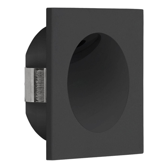 Eglo LED Einbauspot Zarate 2W warmweiss 3000K Schwarz Aluguss 8x8cm 900251
