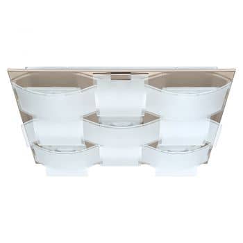 Eglo Deckenleuchte Guadiano GX53 9x7W nickel matt