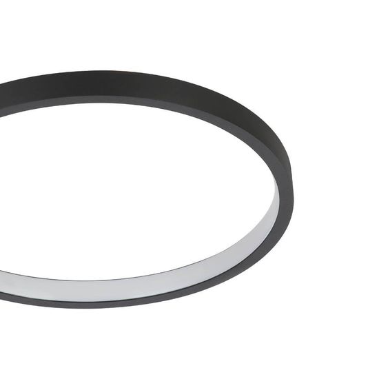 Eglo 900421 GAFARES LED Deckenleuchte 15W 405x290mm Schwarz Weiss steuerbare Lichtfarbe dimmbar