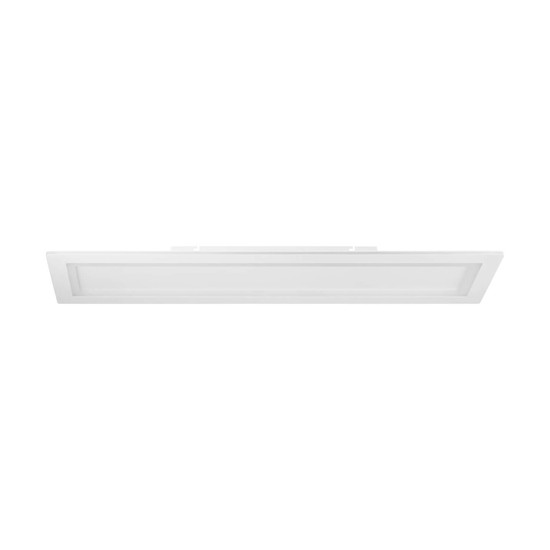 Eglo LED Deckenleuchte Padrogiano-Z Smart 6-flammig dimmbar 6x 9,7W RGB CCT warm-/tageslichtweiss 2700-6500K Zigbee Weiss Stahl 120x30cm 900485