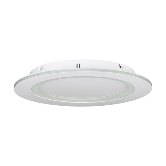 Eglo LED Deckenleuchte Padrogiano-Z Smart 3-flammig dimmbar 3x 9,7W RGB CCT warm-/tageslichtweiss 2700-6500K Zigbee Weiss Stahl Ø45cm 900486