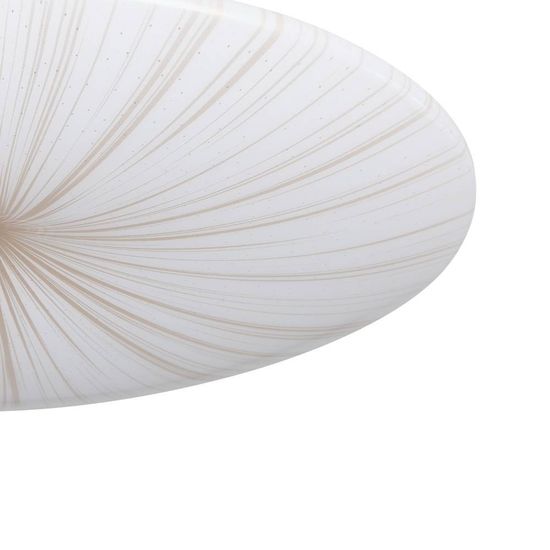 Eglo 900501 NIEVES 1 LED 7-fach Deckenleuchte 7x4,4W Ø510mm Weiss Gold warmweiss