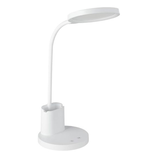 Eglo 900529 BROLINI LED Tischleuchte 2,1W Ø150mm Weiss USB steuerbare Lichtfarbe dimmbar