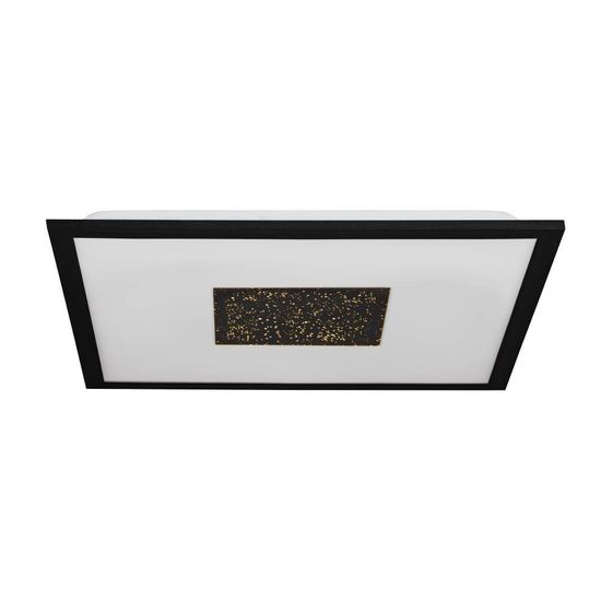 Eglo 900559 MARMORATA LED Deckenleuchte 19W, 9W 445x445mm Schwarz Weiss warmweiss