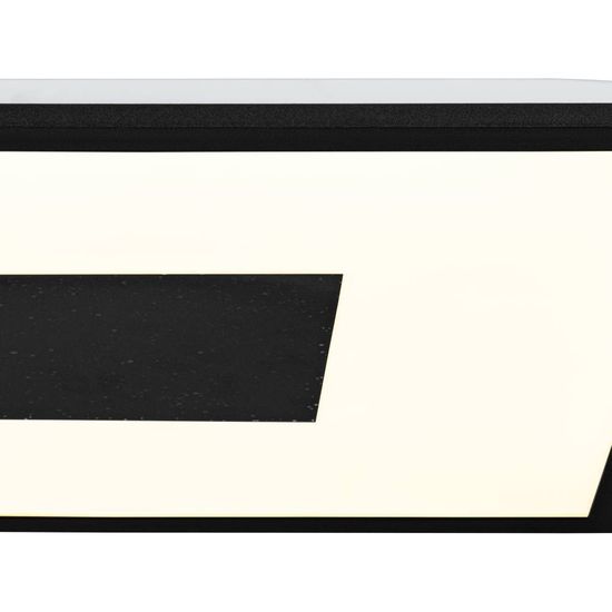 Eglo 900559 MARMORATA LED Deckenleuchte 19W, 9W 445x445mm Schwarz Weiss warmweiss