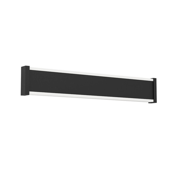 Eglo LED Außen-Wandleuchte Neviano 2-flammig 2x 3,7W warmweiss 3000K IP55 Schwarz Stahl 38x6,5cm 900676