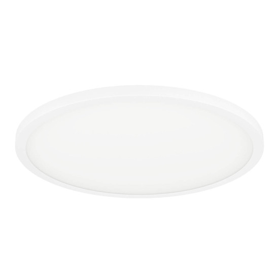 Eglo LED Deckenleuchte Sarsina-Z Smart dimmbar 33,5W CCT warm-/tageslichtweiss 2700-6500K Zigbee Weiss Aluminium Stahl Ø45cm 900758