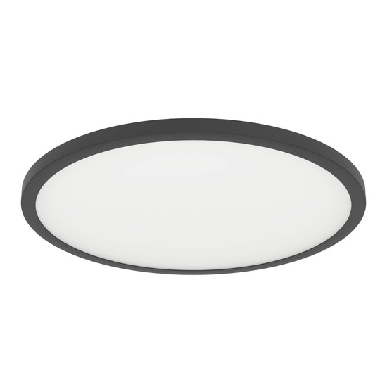 Eglo LED Deckenleuchte Sarsina-Z Smart dimmbar 33,5W CCT warm-/tageslichtweiss 2700-6500K Zigbee Schwarz Aluminium Stahl Ø45cm 900761