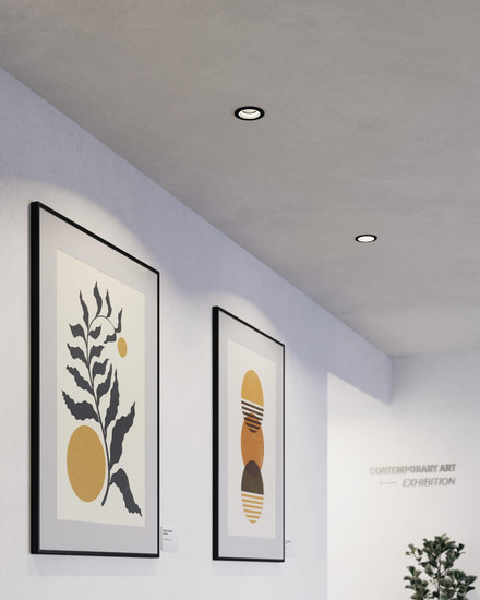 Eglo LED Spot Carosso-Z Smart dimmbar 4,7W RGB CCT warm-/tageslichtweiss 2700-6500K Zigbee Schwarz Aluminium Ø9cm 900764