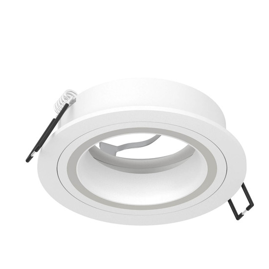 Eglo Einbauspot Carosso GU10 Weiss Aluminium Ø9cm 900816