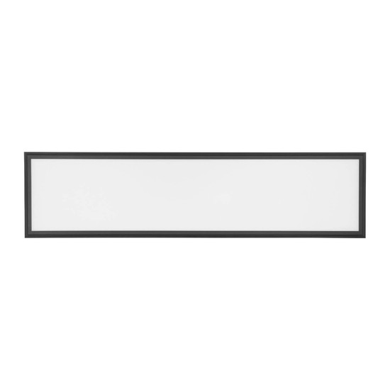 Eglo LED Deckenleuchte Salobrena 1 33W neutralweiss 4000K Schwarz Aluminium Stahl 120x30cm 900821