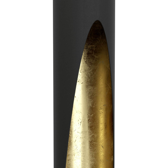 Eglo LED Pendelleuchte Barbotto GU10 4,5W warmweiss 3000K Schwarz Gold Stahl Ø6cm 900872