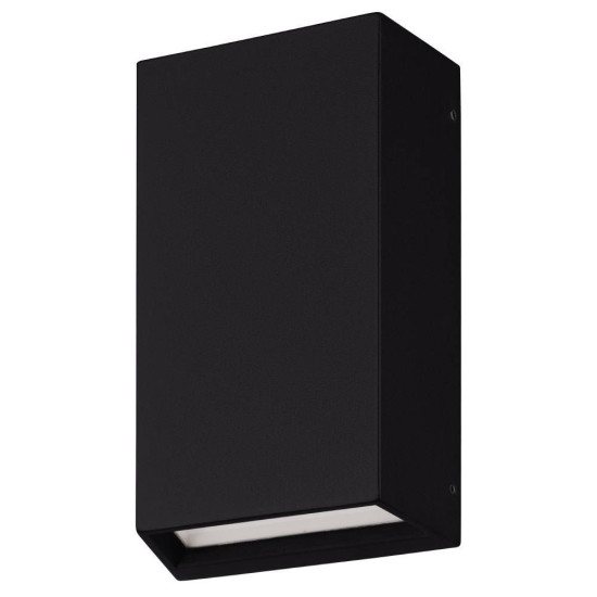 Eglo 900886 SPONGANO LED Außen-Wand-/Deckenleuchte 2x5W 20cm Schwarz Steuerbare Lichtfarbe IP65