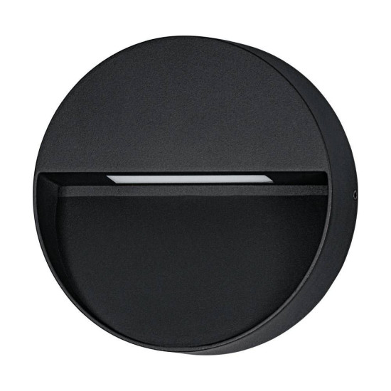 Eglo 900888 MARUGGIO LED Außen-Wand-/Deckenleuchte 4,8W Ø150mm Schwarz Steuerbare Lichtfarbe IP65