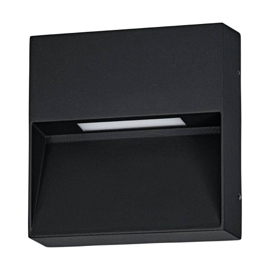 Eglo 900889 MARUGGIO LED Außen-Wand-/Deckenleuchte 4,8W 15cm Schwarz Steuerbare Lichtfarbe IP65