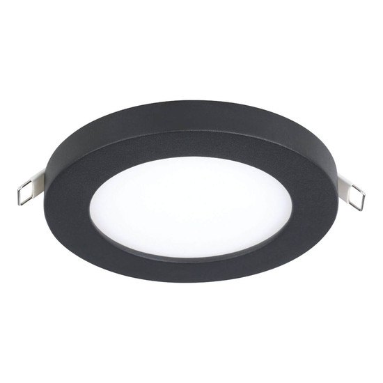 Eglo LED Einbauspot Fueva Flex 5,5W neutralweiss 4000K Schwarz Aluminium Ø12cm 900934