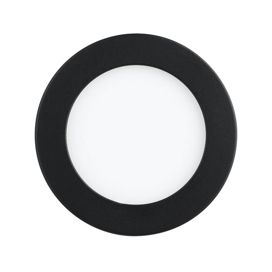 Eglo LED Einbauspot Fueva Flex 5,5W neutralweiss 4000K Schwarz Aluminium Ø12cm 900934