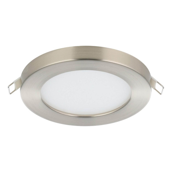 Eglo LED Einbauspot Fueva Flex 5,5W neutralweiss 4000K Nickel-matt Aluminium Ø12cm 900936
