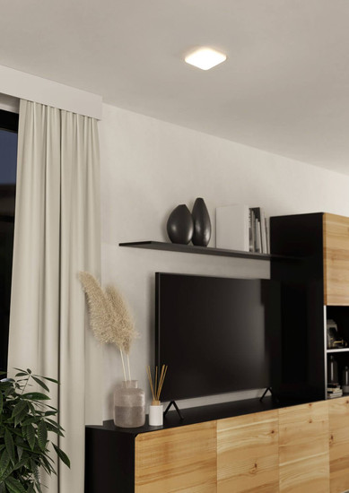 Eglo LED Einbauspot Rapita 4,5W warmweiss 3000K IP65 Weiss Aluminium 7,5x7,5cm 900966