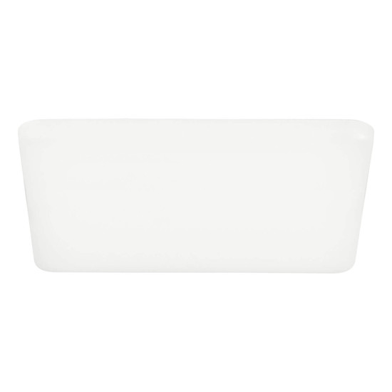 Eglo LED Einbauspot Rapita 18W warmweiss 3000K IP65 Weiss Aluminium 21,5x21,5cm 900969