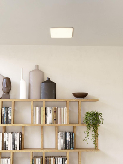 Eglo LED Einbauspot Rapita 18W warmweiss 3000K IP65 Weiss Aluminium 21,5x21,5cm 900969