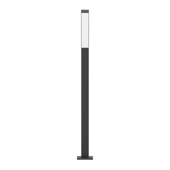 Eglo LED Außen-Stehleuchte Ugento 2-flammig 2x 4,5W warmweiss 3000K IP44 Schwarz Aluminium Stahl 79cm 900993