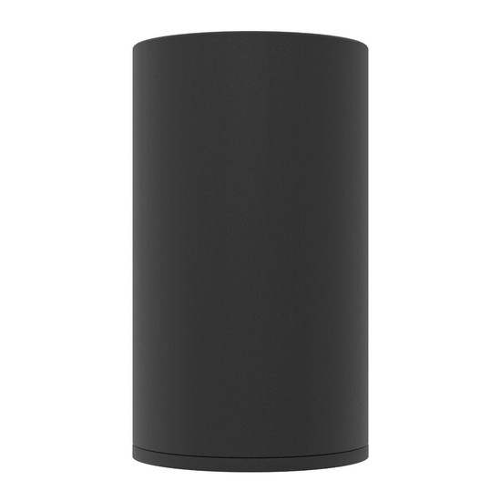 Eglo LED Außen-Wandleuchte Izzalini GU10 2,8W warmweiss 3000K IP44 Schwarz Stahl 11,5x6,5cm 900995