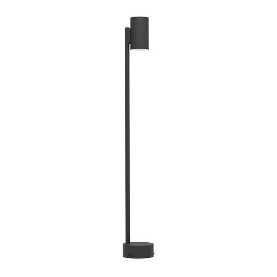 Eglo LED Außen-Stehleuchte Izzalini GU10 2,8W warmweiss 3000K IP44 Schwarz Stahl 85cm 900996