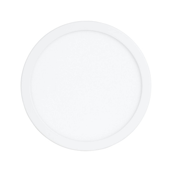 Eglo LED Aufbauleuchte Fueva 5 17W warmweiss 3000K Bewegungsmelder Weiss Stahl mit Sensor Ø21cm 901011