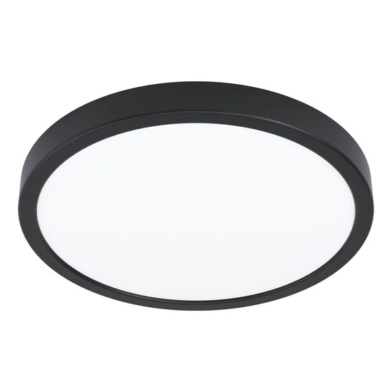 Eglo LED Aufbauleuchte Fueva 5 20,5W warmweiss 3000K Bewegungsmelder Schwarz Stahl mit Sensor Ø28,5cm 901014