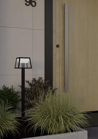 Eglo LED Solar-Erdspießleuchte Altilia 7,5W warmweiss 3000K Bewegungsmelder IP44 Schwarz 106cm 901075