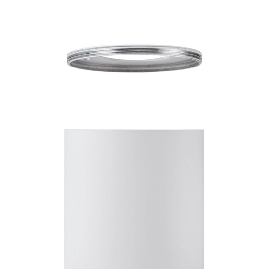 Eglo LED Aufbauleuchte Carosso-Z Smart GU10 dimmbar 4,9W RGB CCT warm-/tageslichtweiss 2700-6500K Zigbee Weiss Aluminium Ø8cm 901169