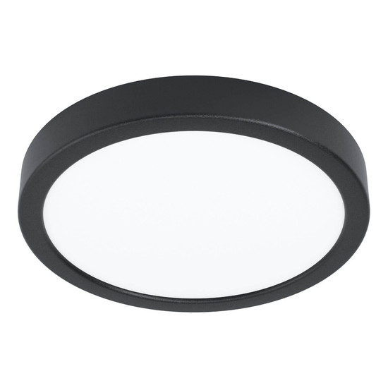 Eglo LED Aufbauleuchte Fueva 6 11,5W CCT warm-/neutral-/tageslichtweiss 2700/4000/6500K Schwarz Ø21cm 901298