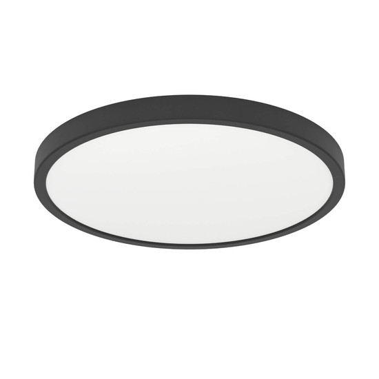 Eglo LED Aufbauleuchte Fueva 6 17W CCT warm-/neutral-/tageslichtweiss 2700/4000/6500K Schwarz Ø39cm 901301