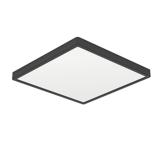 Eglo LED Aufbauleuchte Fueva 6 17,5W CCT warm-/neutral-/tageslichtweiss 2700/4000/6500K Schwarz 39x39cm 901305