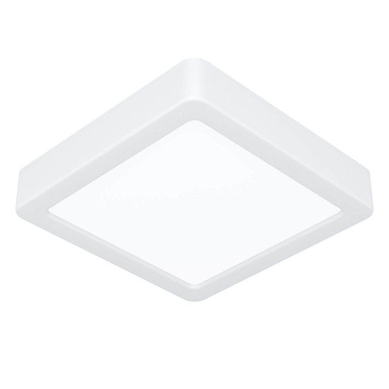 Eglo LED Aufbauleuchte Fueva 6 7W CCT warm-/neutral-/tageslichtweiss 2700/4000/6500K Weiss 15x15cm 901311