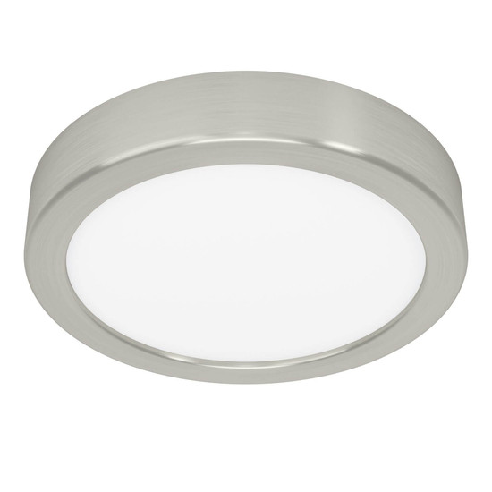 Eglo LED Aufbauleuchte Fueva 6 7,5W CCT warm-/neutral-/tageslichtweiss 2700/4000/6500K Nickel-matt Stahl Ø17cm 901315