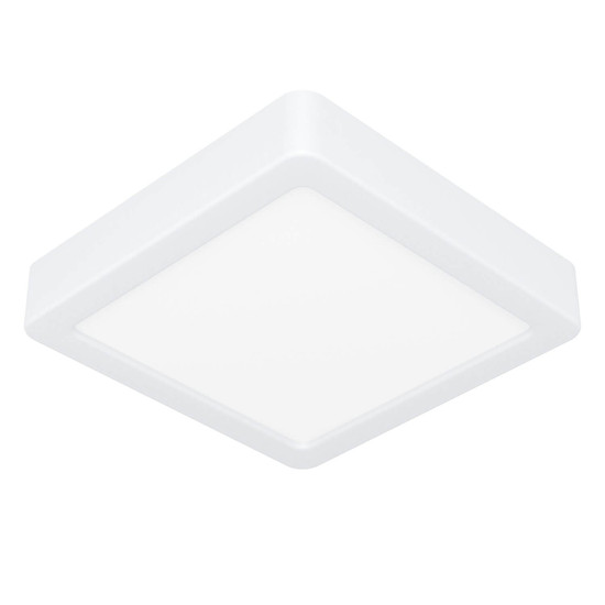 Eglo LED Aufbauleuchte Fueva 6 7W CCT warm-/neutral-/tageslichtweiss 2700/4000/6500K IP44 Weiss 15x15cm 901335