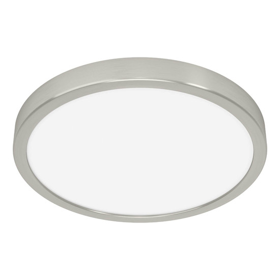 Eglo LED Aufbauleuchte Fueva 6-Z Smart dimmbar 14,3W RGB CCT warm-/tageslichtweiss 2700-6500K Zigbee IP44 Nickel-matt Stahl Ø28cm 901382