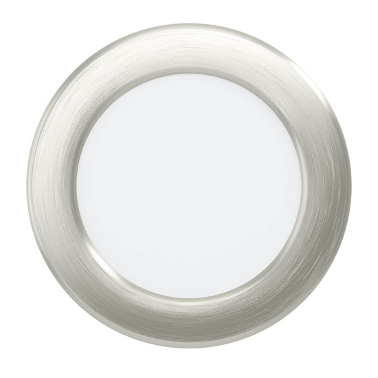 Eglo LED Einbauleuchte Fueva 6 6,3W CCT warm-/neutral-/tageslichtweiss 2700/4000/6500K Nickel-matt Ø12cm 901405