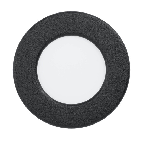 Eglo LED Einbauleuchte Fueva 6 3,7W CCT warm-/neutral-/tageslichtweiss 2700/4000/6500K IP44 Schwarz Ø9cm 901412