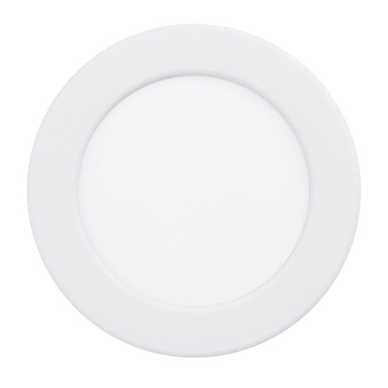 Eglo LED Einbauleuchte Fueva 6 6,3W CCT warm-/neutral-/tageslichtweiss 2700/4000/6500K IP44 Weiss Ø12cm 901417